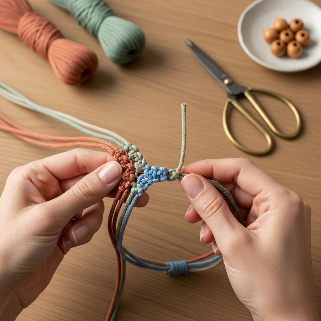 How to Make Your Own Macrame Bracelet at Home Discover step-by-step instructions, materials, knotting techniques, styling tips, and FAQs for creating unique macrame bracelets, perfect for beginners and craft lovers.