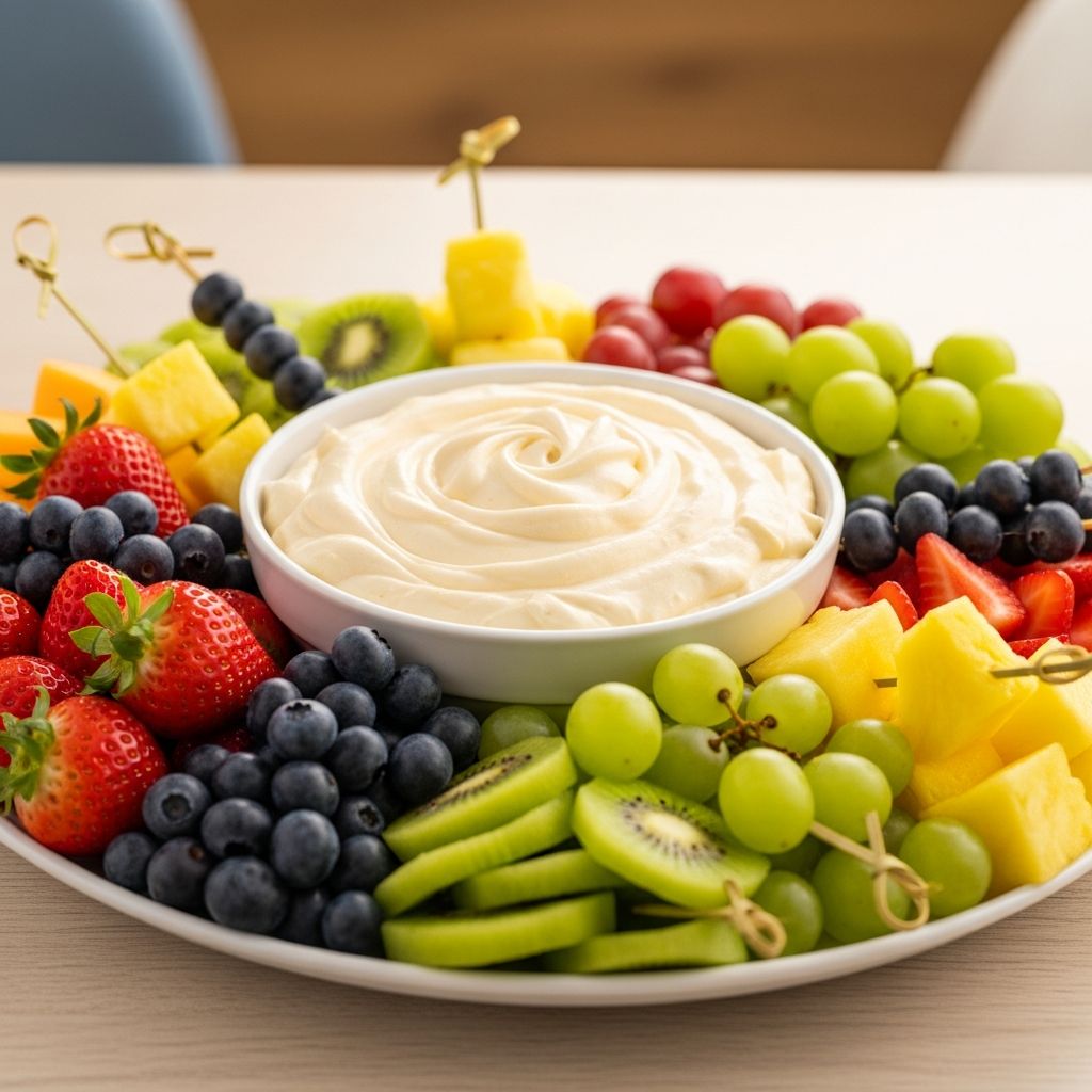 Discover how to make creamy, fluffy Marshmallow Cream Cheese Fruit Dip – a simple yet irresistible treat that transforms any fruit platter.