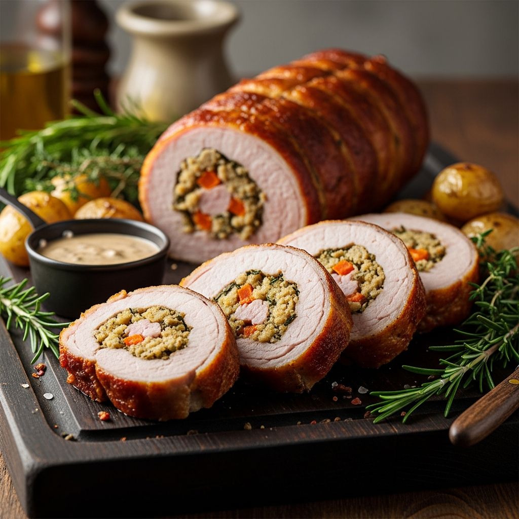 Explore the art of pork roulade, from selection and preparation to savory stuffing and elegant presentation for any occasion.