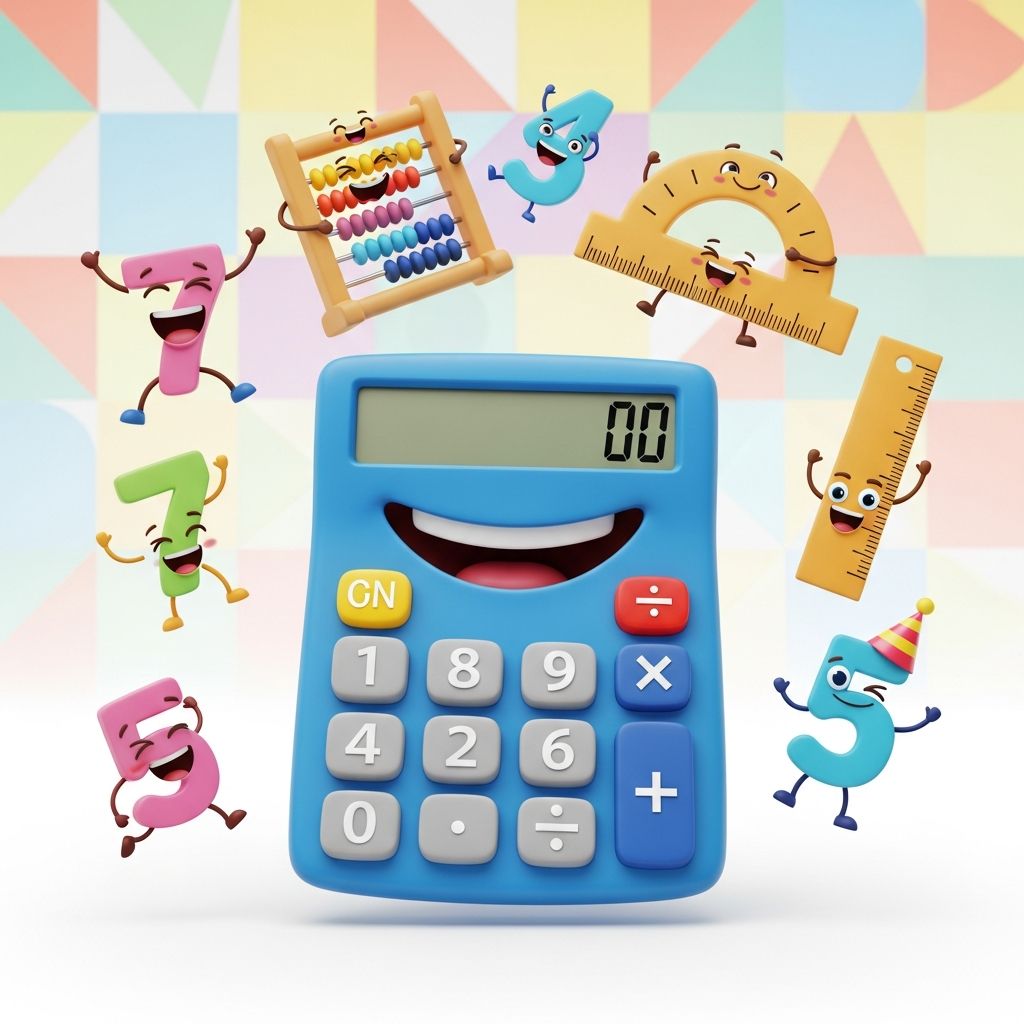 Make math fun for kids with laugh-out-loud jokes covering numbers, shapes, and every math topic in between.