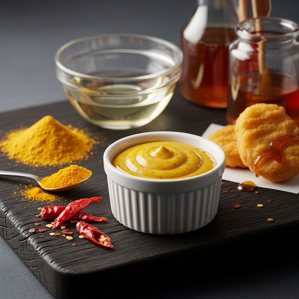 Recreate the Iconic McDonald's Hot Mustard Sauce at Home with Authentic Flavor and Easy Techniques.