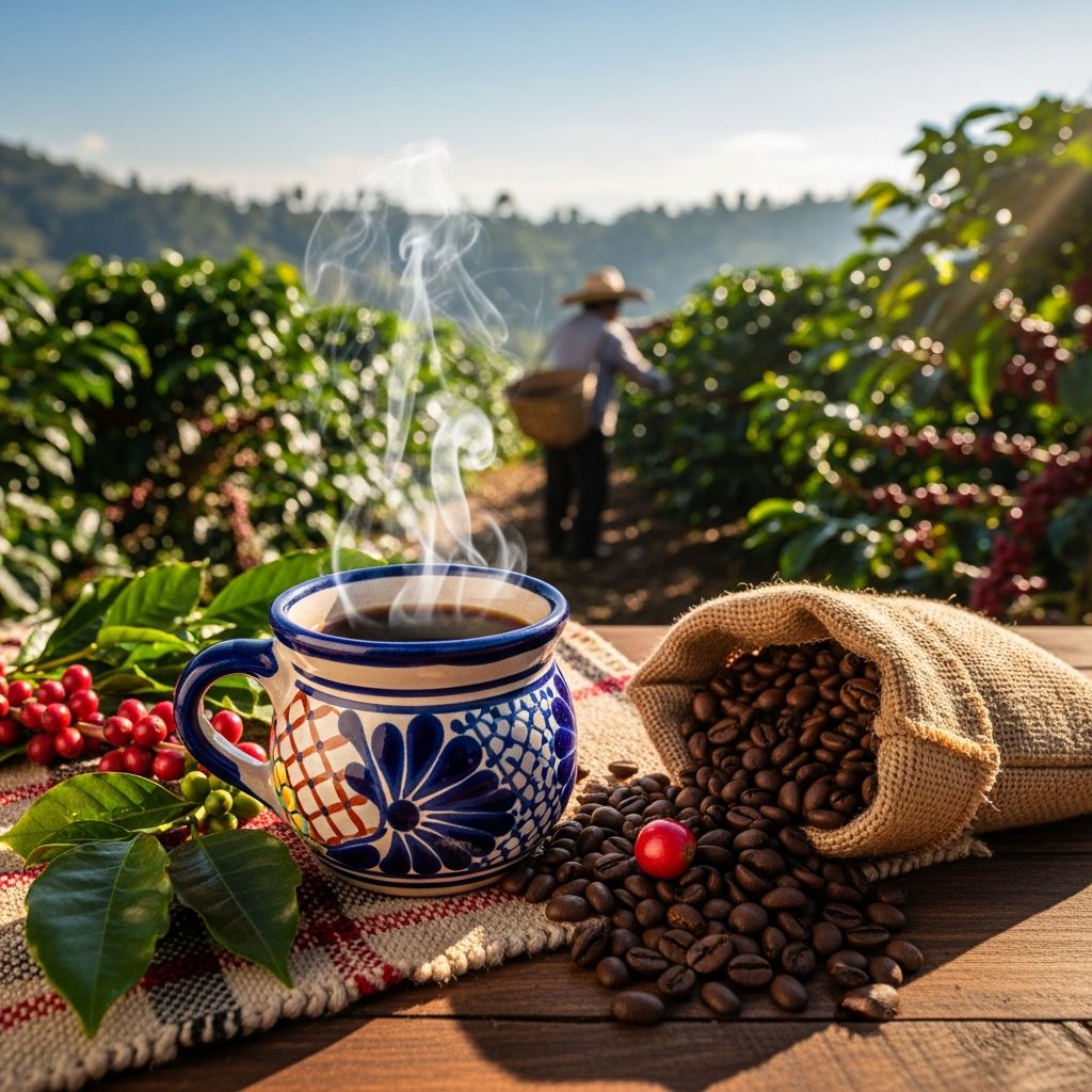 Mexican Coffee: Rich Traditions, Unique Flavors, and Inspiring Brews Explore the origins, regional varieties, complex flavors, and creative recipes that make Mexican coffee an unforgettable experience.