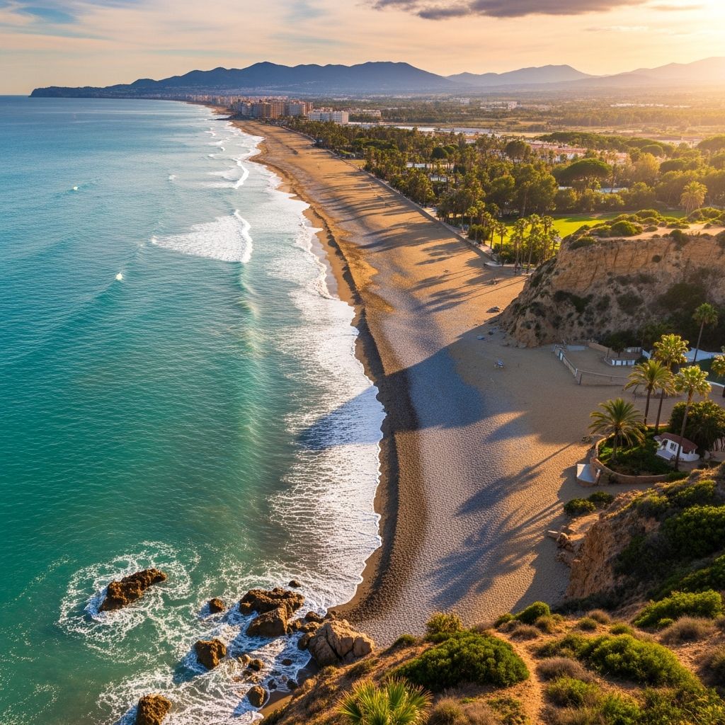 A curated guide to Málaga’s 8 most stunning beaches, blending local charm, golden sand, and Mediterranean flair.
