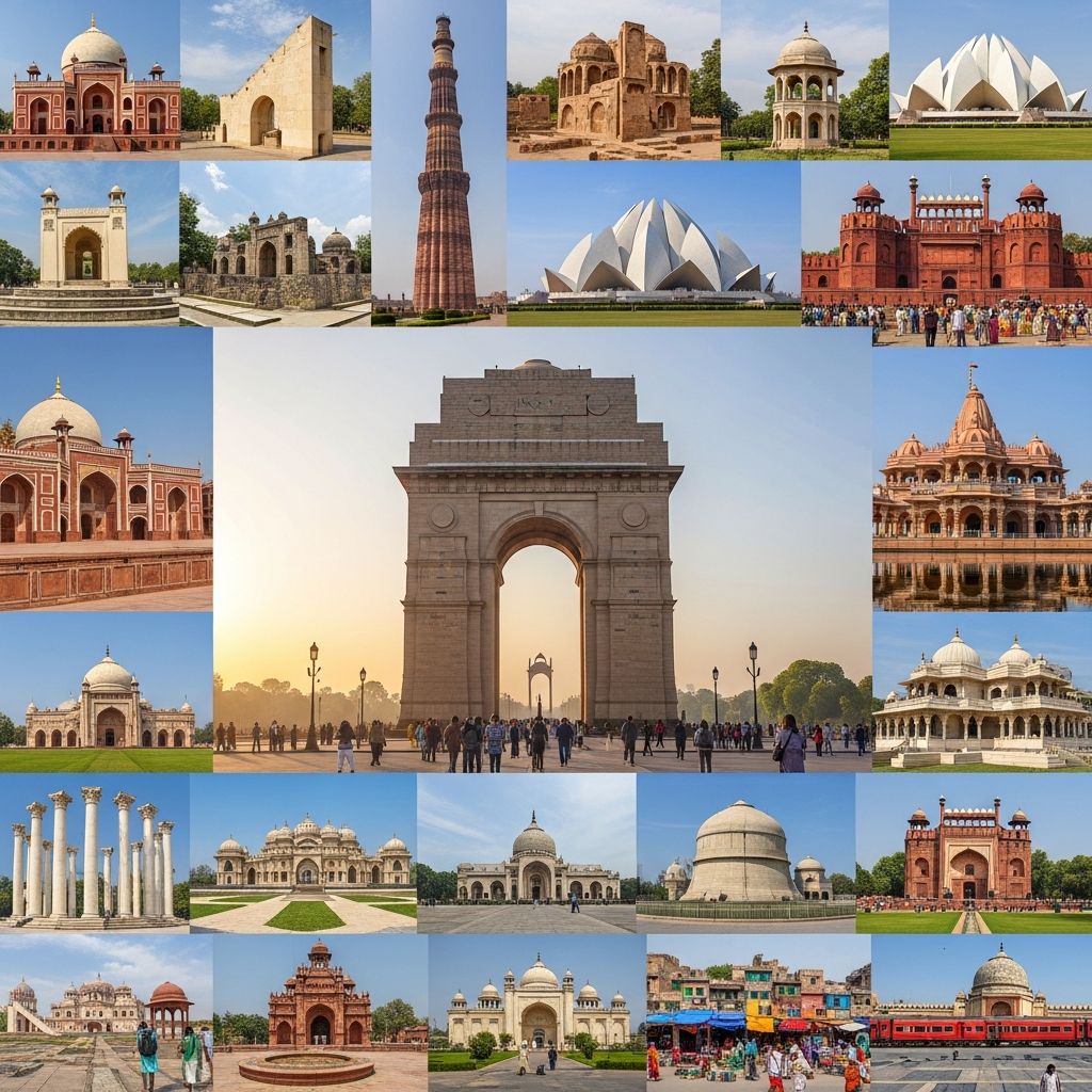 Experience Delhi's architectural grandeur, vibrant culture, and timeless history through these unforgettable attractions.
