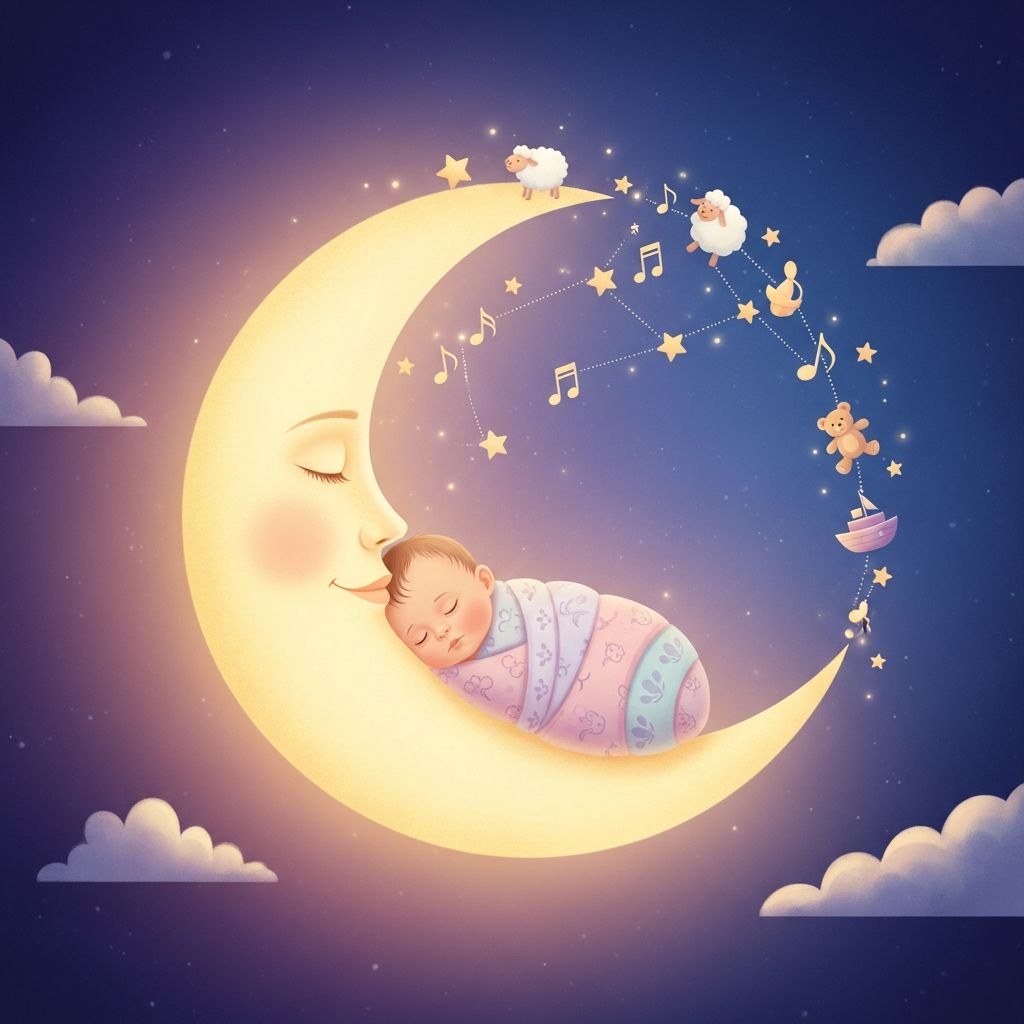Nursery Rhymes and Lullabies: Nurturing Baby’s Sleep and Development Explore how nursery rhymes and lullabies calm, connect, and nurture your baby's sleep and holistic growth.