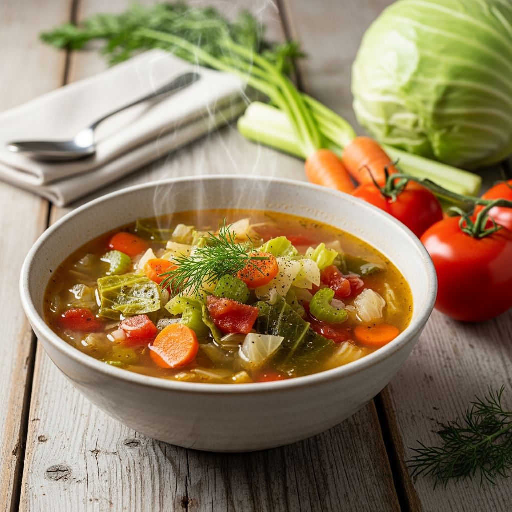 Discover the iconic cabbage soup diet, its classic recipe, detailed meal plan, tips, and FAQs for a week-long low-calorie detox.