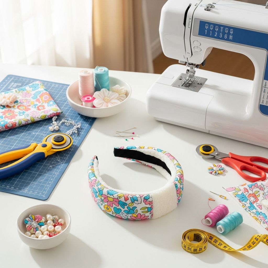 Padded Headband DIY: Create Trendy, Cushioned Headbands at Home Transform simple materials into chic, plush padded headbands with this step-by-step, beginner-friendly DIY guide.