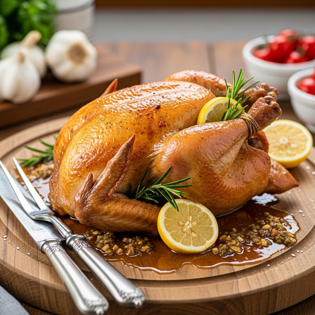 Perfect Roasted Chicken: A Foolproof Classic Recipe Discover the ultimate roasted chicken recipe with step-by-step guidance, tips, and serving ideas for a perfect home-cooked meal.