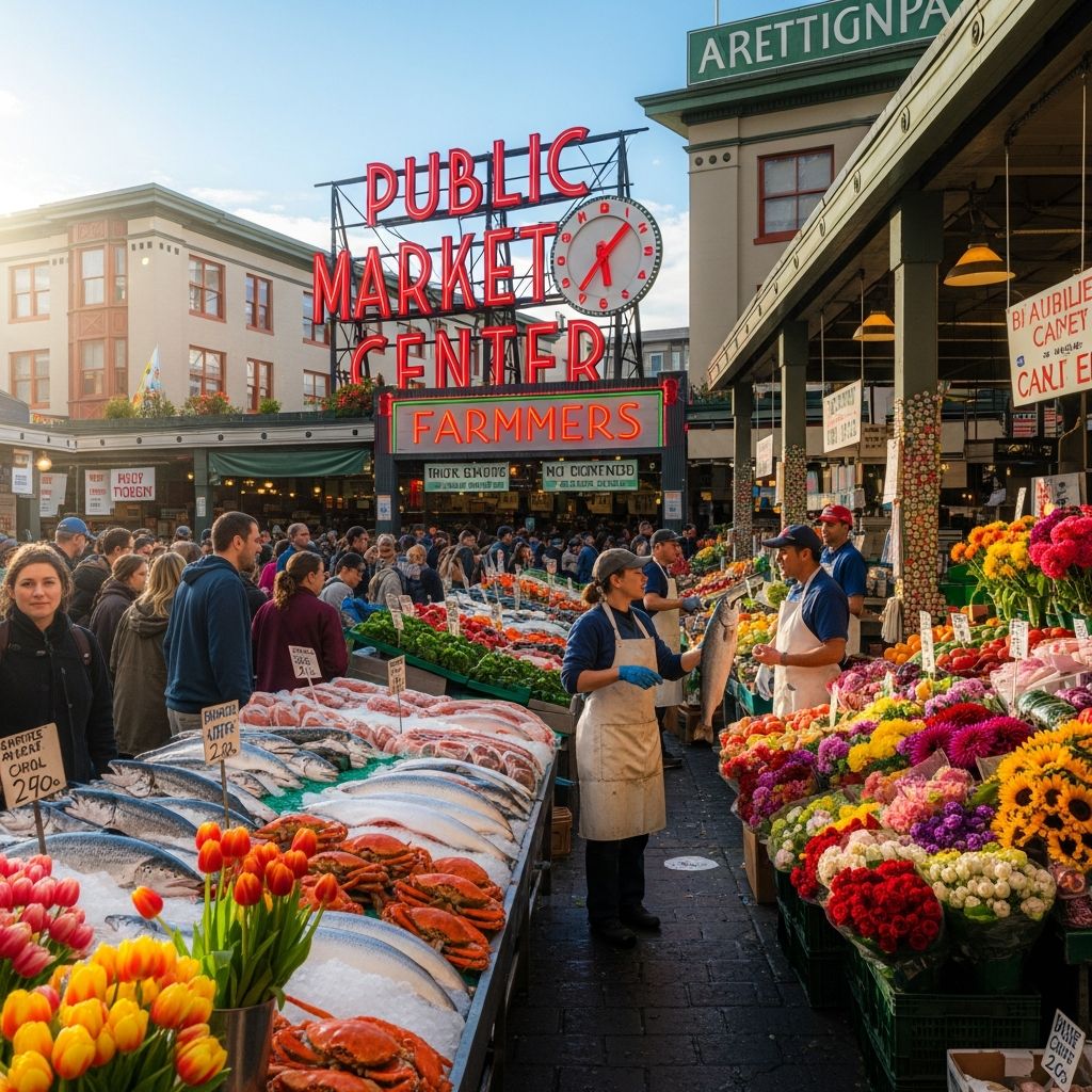 Discover the vibrant sights, tastes, and stories inside Seattle’s iconic public market and cultural crossroads.