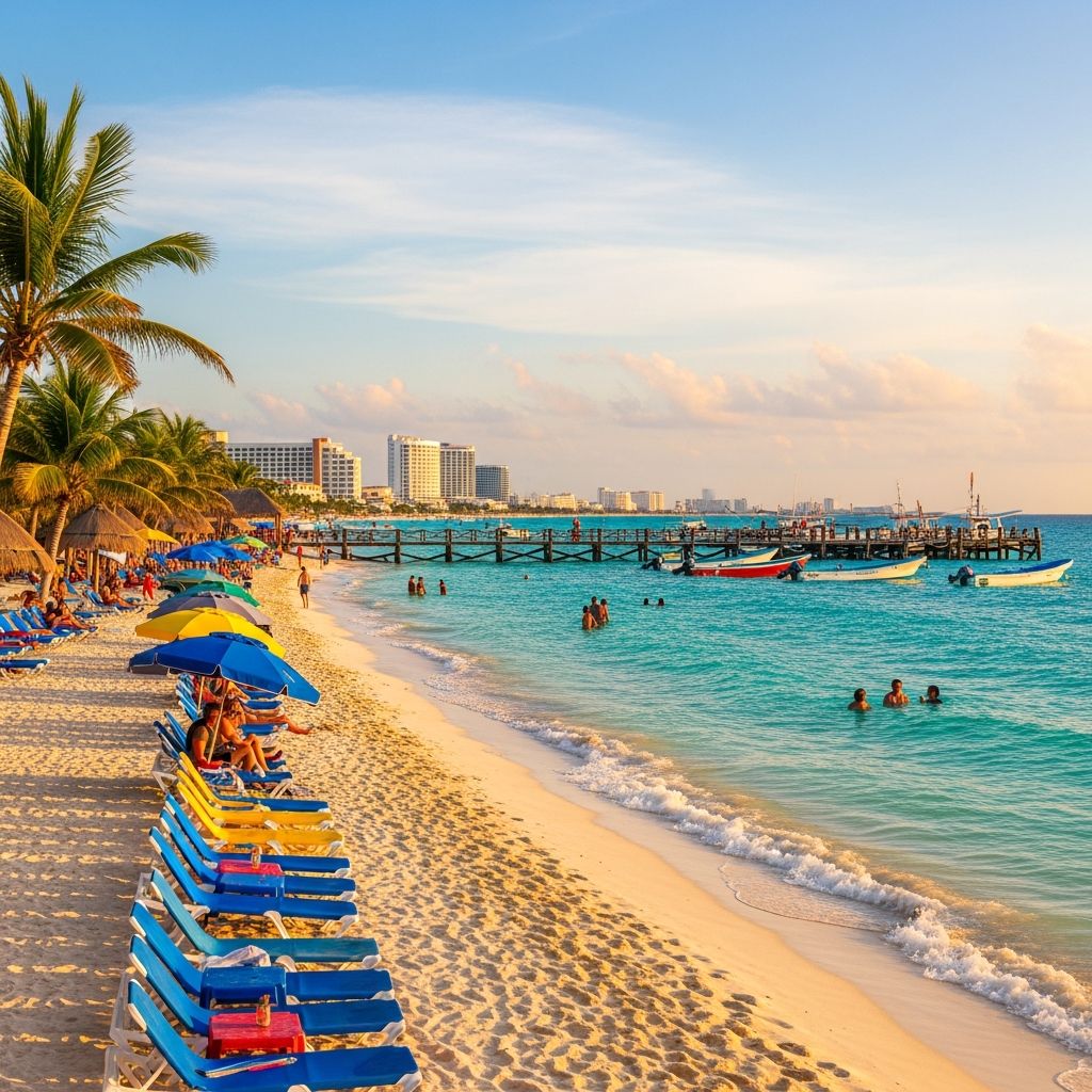Playa Tortugas: Cancun’s Vibrant Beach Haven Experience the heart of Cancun at Playa Tortugas—a lively, family-friendly beach packed with fun, food, and adventure.