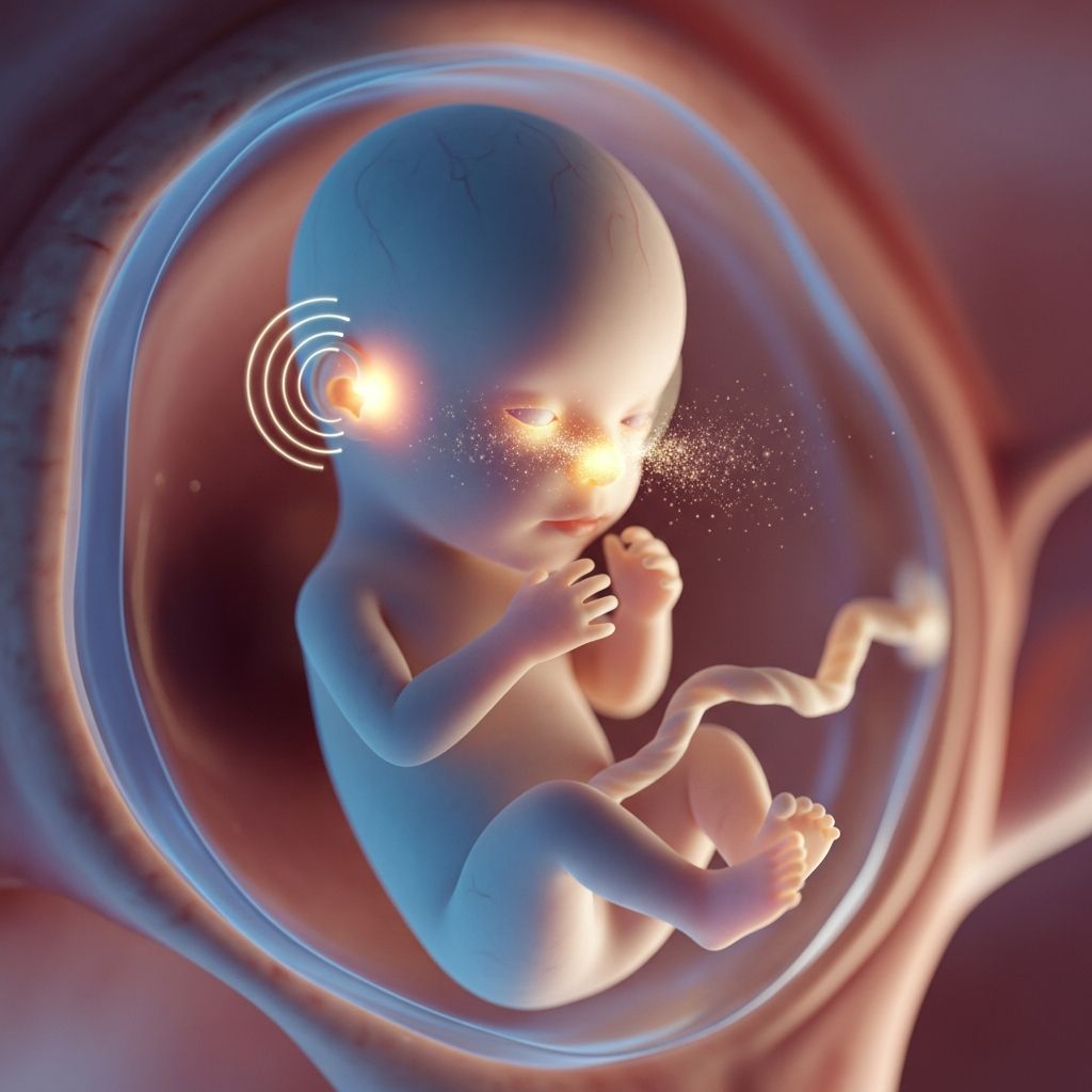 Pregnancy Week 22: Baby’s Senses and Growth Discover how your baby's senses and body develop at 22 weeks pregnant.