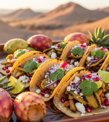 Fresh cactus pads, smoky grill flavor, vibrant slaw—discover how to make traditional prickly pear tacos for a true taste of the Southwest.