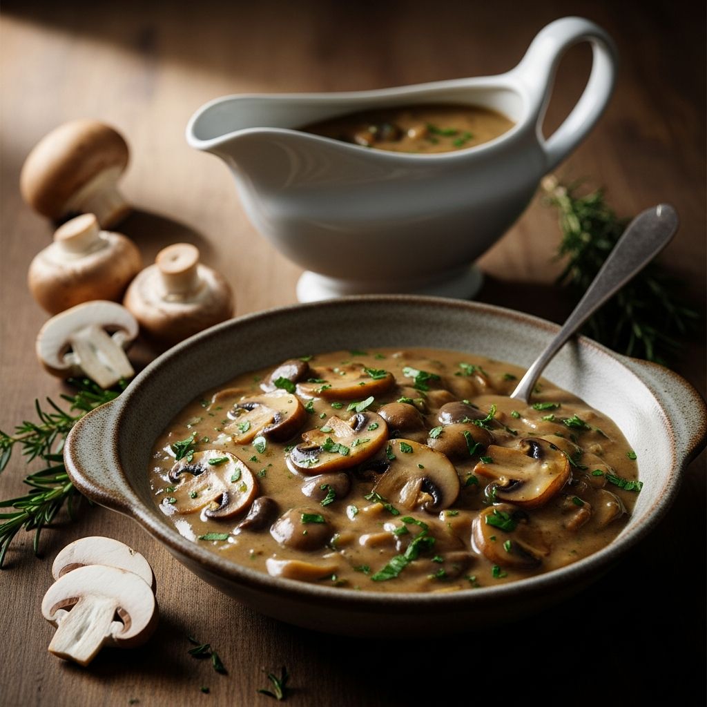 Quick & Creamy Mushroom Gravy Recipe: Fast, Flavorful, and Foolproof Discover how to make a luscious, creamy mushroom gravy in minutes: effortless and rich in flavor, perfect for any meal.