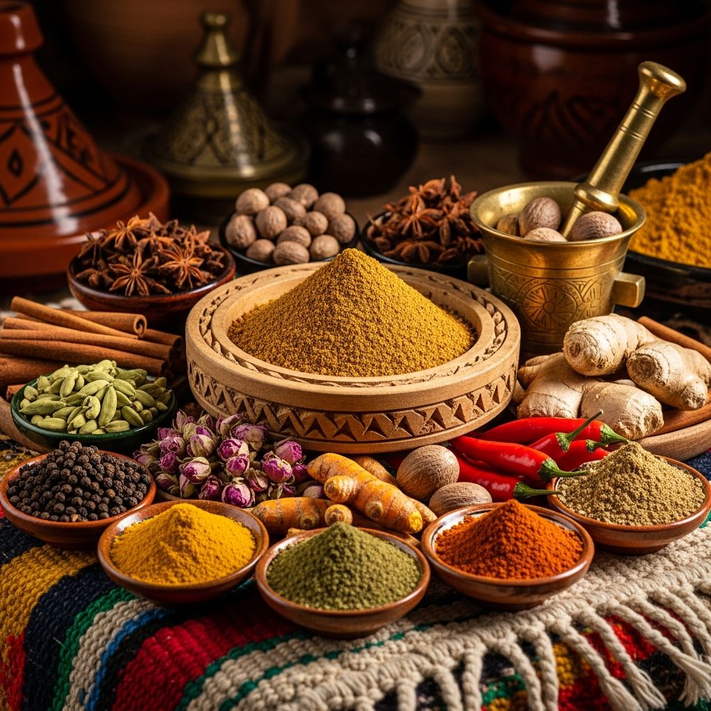 Discover how to create an authentic Ras el Hanout spice mix at home and explore its vibrant Moroccan heritage, uses, and variations.