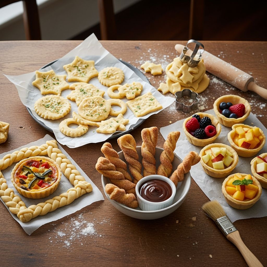 Transform pie dough leftovers into irresistible sweet and savory snacks with these innovative, waste-free recipes.