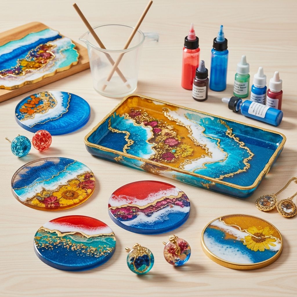 A complete step-by-step beginner's guide to making beautiful resin art projects, including safety, supplies, mixing, pouring, and expert tips.