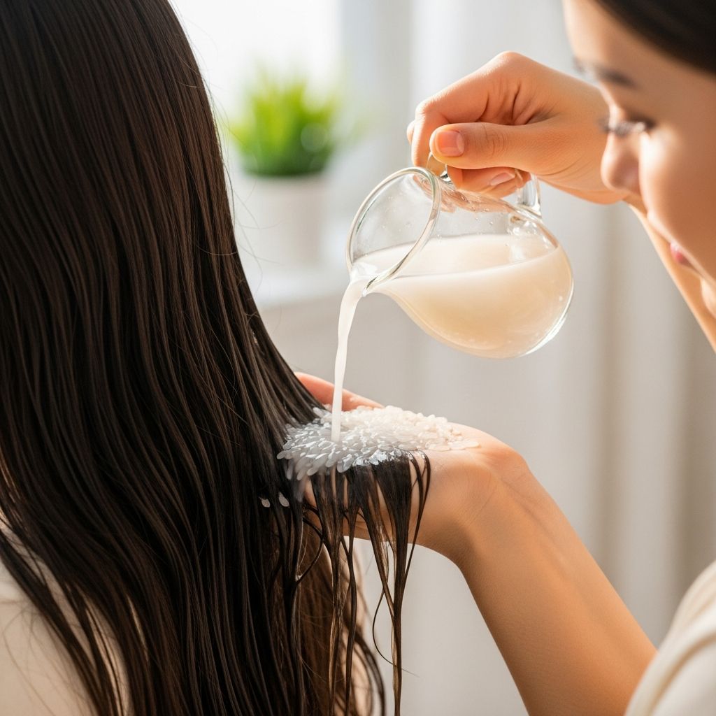 Discover the truth behind rice water for hair growth, evidence, benefits, myths, and step-by-step DIY instructions.
