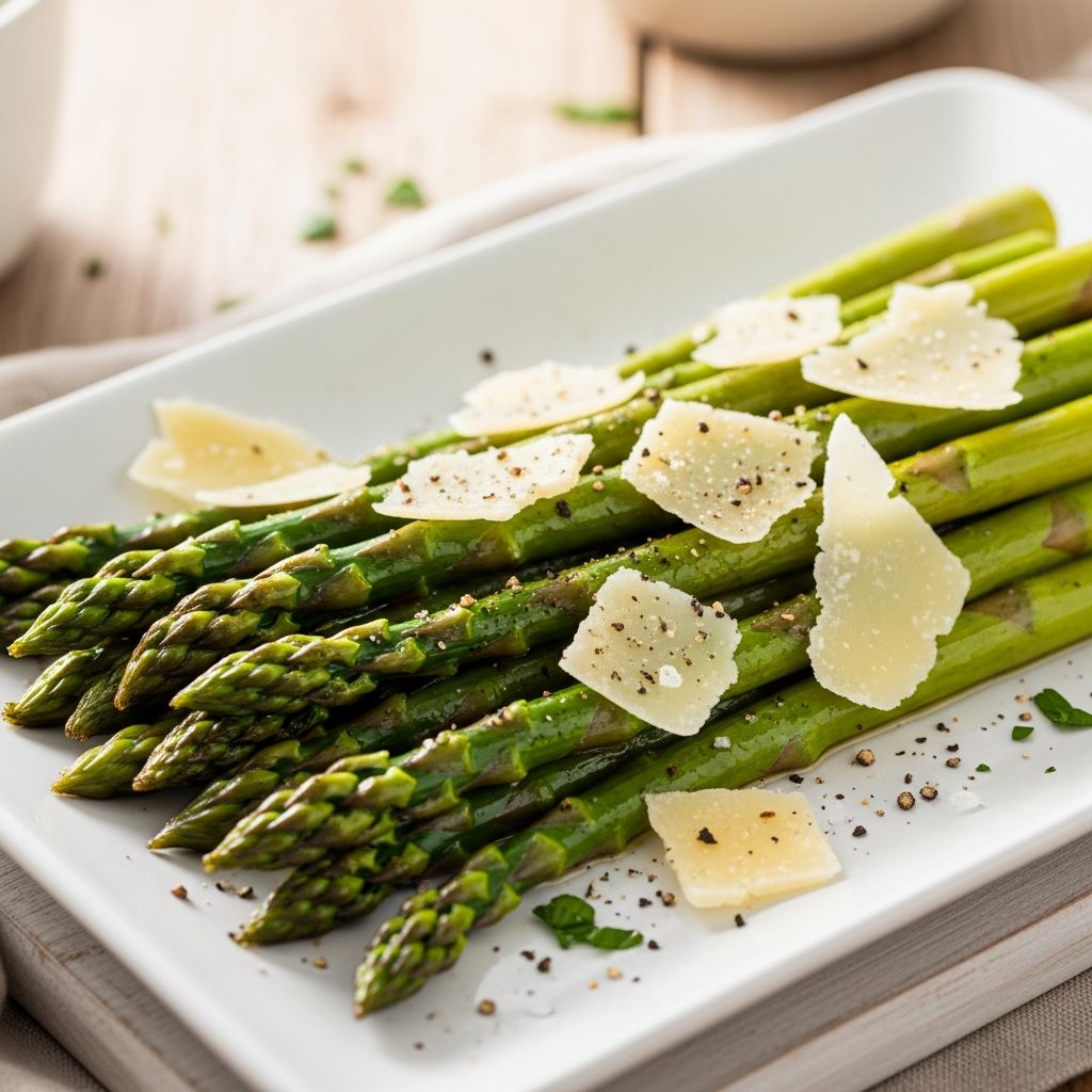 Roasted Asparagus with Parmesan: A Delicious Side Dish Discover how to prepare perfectly roasted asparagus with savory Parmesan—a crowd-pleasing side that complements any meal.