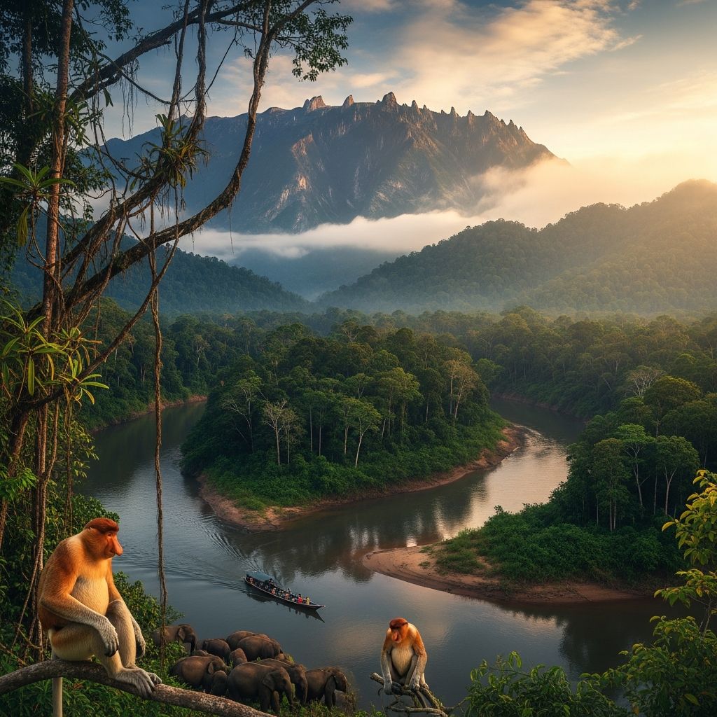 Experience the wild beauty, diverse cultures, and thrilling adventures of Sabah, the crown jewel of Malaysian Borneo.