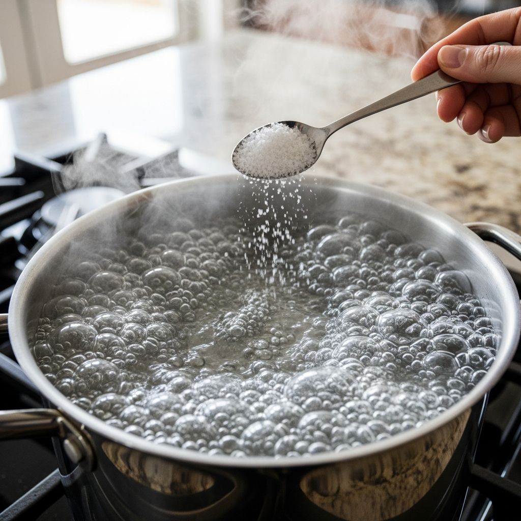 Salted Boiling Water: What Does It Mean in Cooking? Unlock the science and secrets of salting boiling water—why, when, and how it changes your cooking.