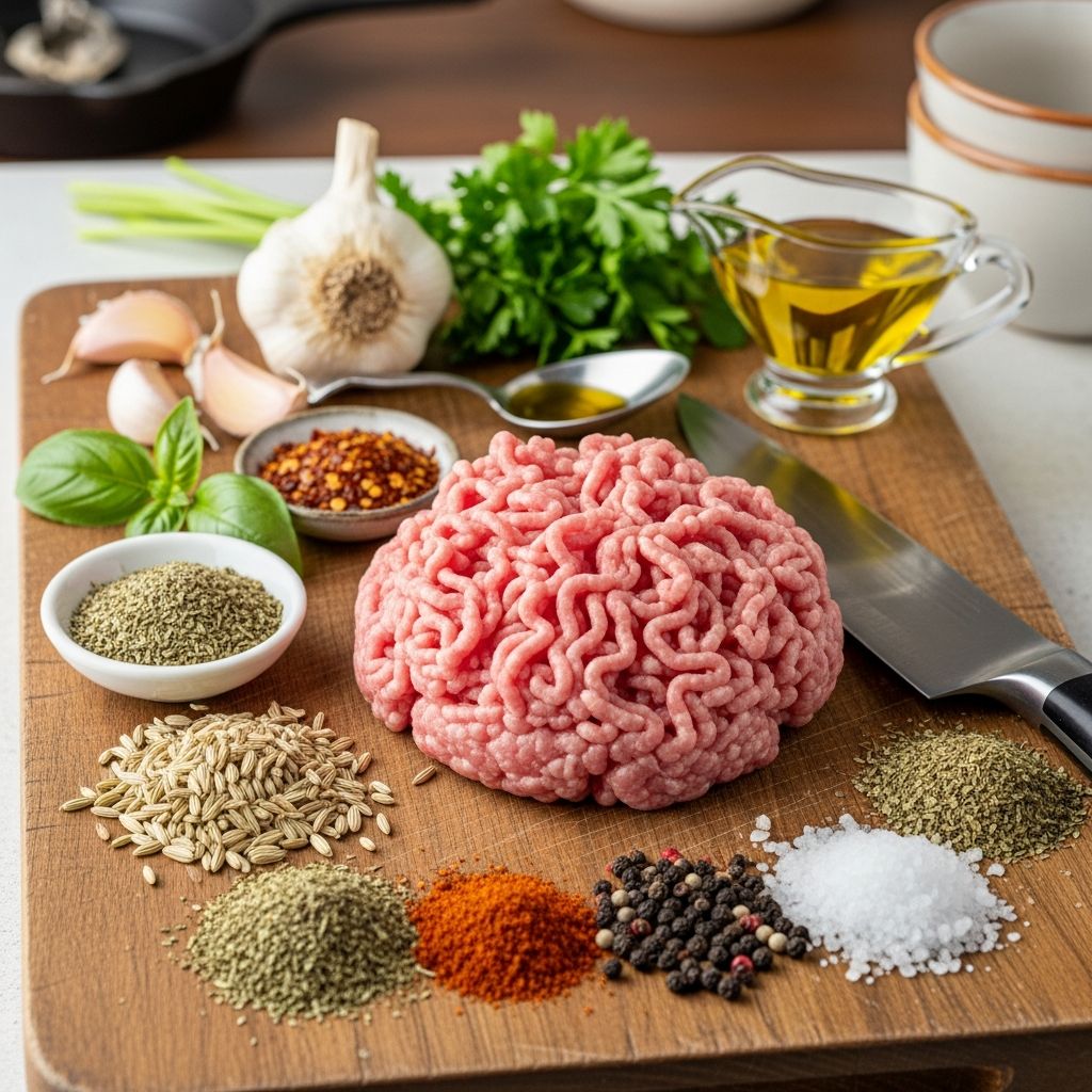 Seasoning for Ground Pork: The Complete Guide to Italian-Style Sausage at Home Master homemade Italian-style sausage with expert seasoning tips, classic ingredients, cooking techniques, and answers to all your burning sausage FAQs.