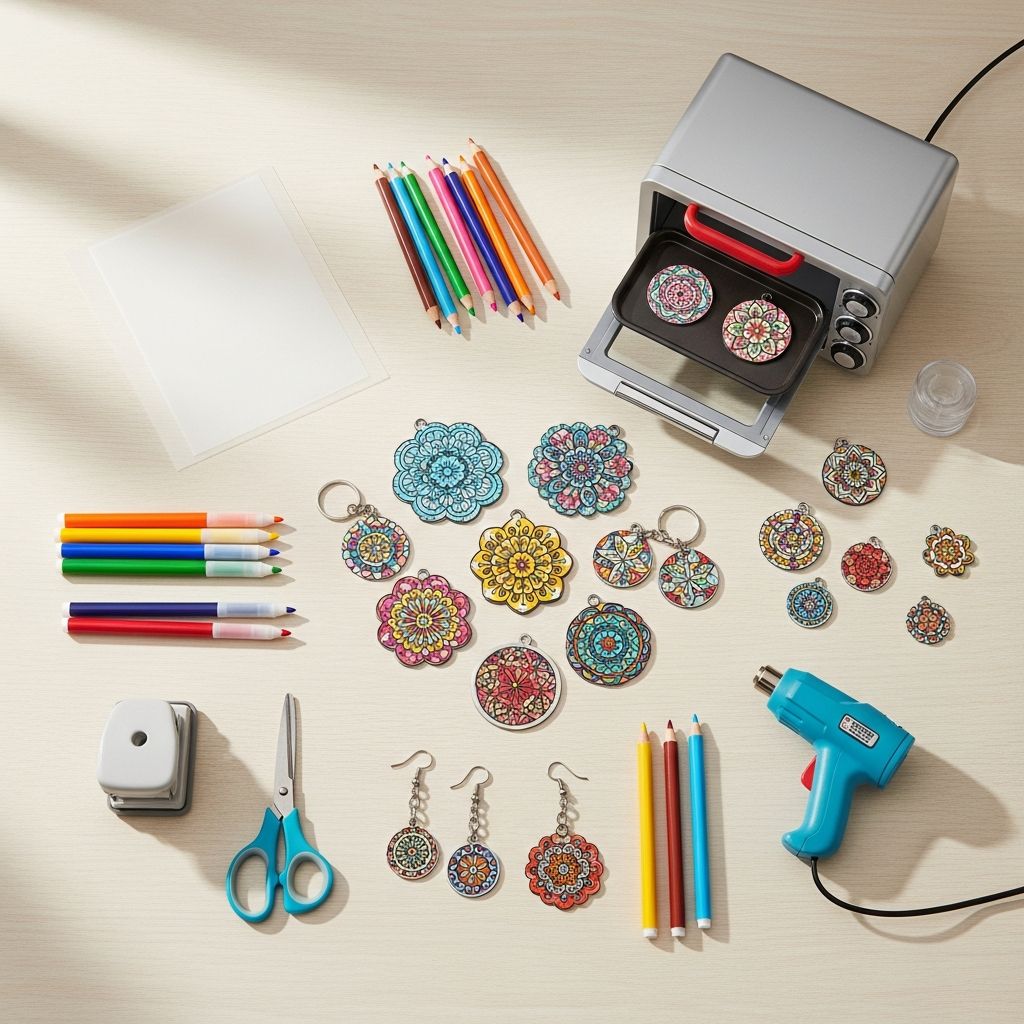 Shrinky Dinks Ultimate Guide: How to Make, Bake, and Create Everything you need to know to master Shrinky Dinks: supplies, instructions, tips, and creative project ideas for all skill levels.