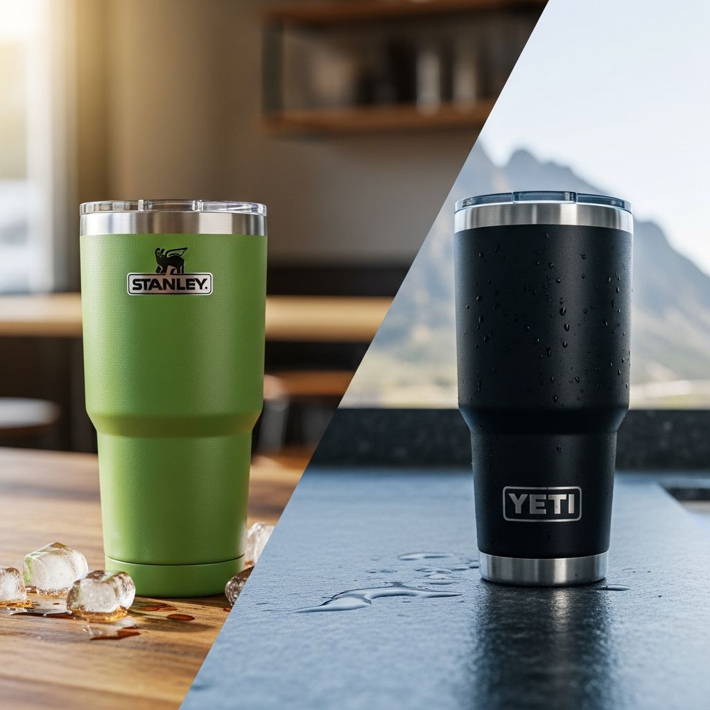 Stanley vs. Yeti: The Ultimate Tumbler Face-Off in Design, Durability, and Performance A comprehensive, hands-on comparison of Stanley and Yeti tumblers—unpacking insulation, design, leak tests, pricing, and more.