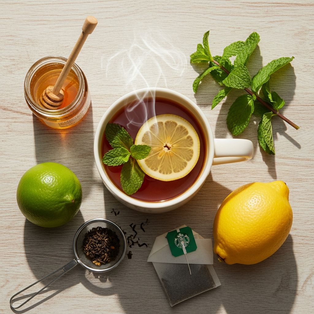 Starbucks Medicine Ball: The Ultimate Honey Citrus Mint Tea Guide Discover the story, benefits, recipe, and tips behind Starbucks’ legendary Medicine Ball — the soothing, citrusy Honey Citrus Mint Tea for every season.
