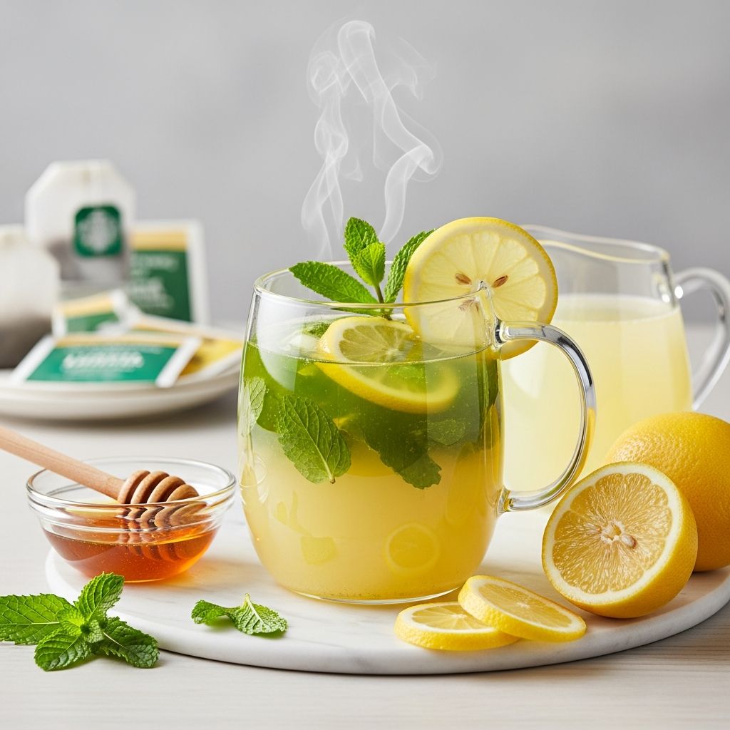 Discover how to recreate the soothing Starbucks Medicine Ball (Honey Citrus Mint Tea) at home with simple ingredients and easy steps.