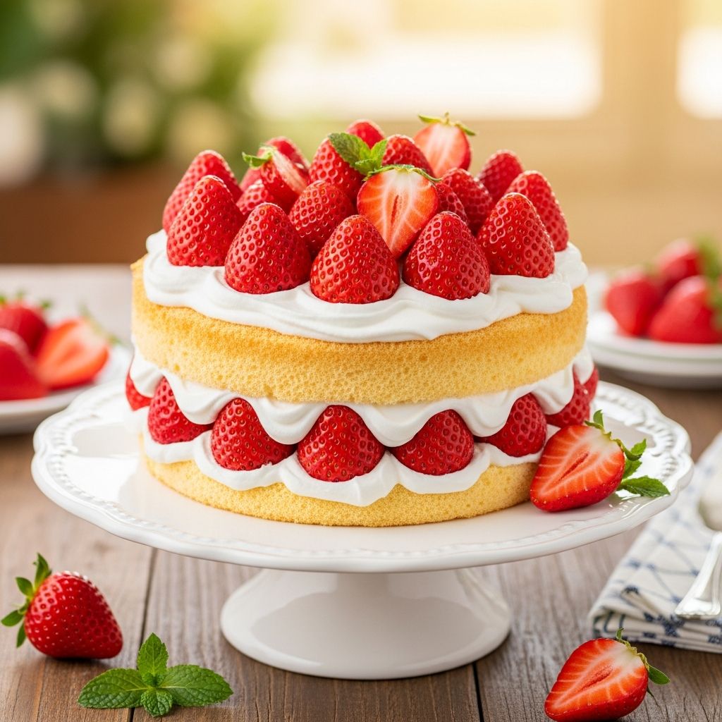 Easy Gluten-Free Strawberry Shortcake Recipe Everyone Will Love A delightful, allergy-friendly strawberry shortcake that’s gluten-free, dairy-free, easy to make, and packed with fresh summer flavor.