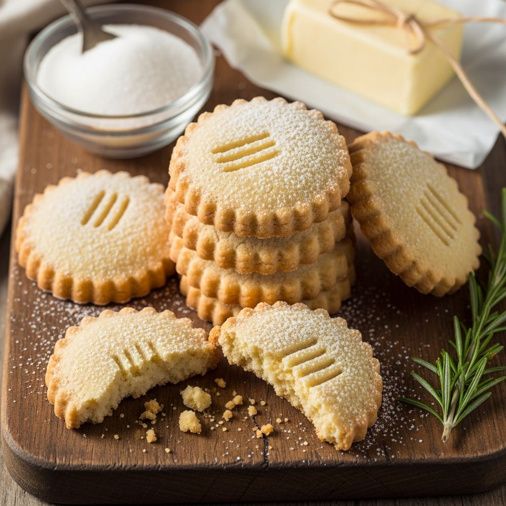 Super Easy 3-Ingredient Shortbread Cookies Effortless, classic shortbread cookies made with just three pantry staples for melt-in-your-mouth perfection.