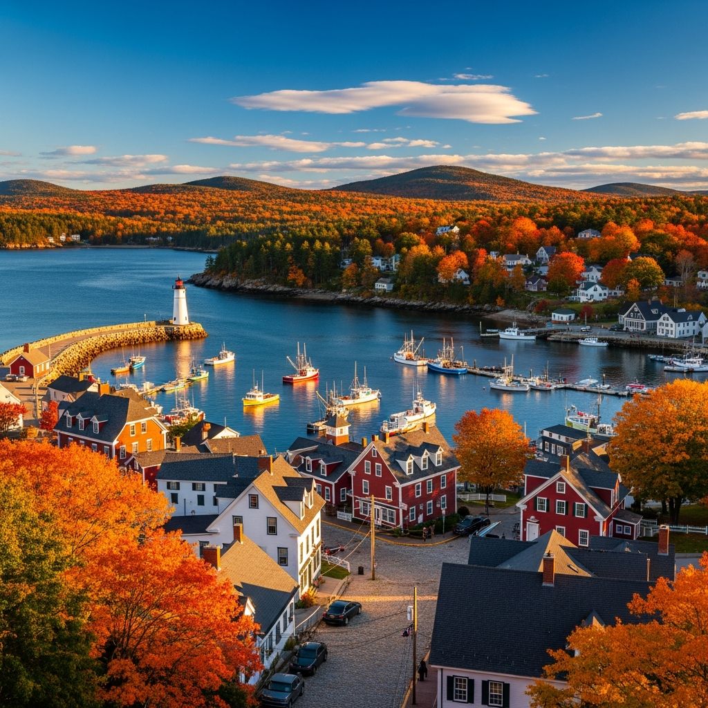 Discover historic charm, scenic beauty, and unique culture in New England's ten most picturesque towns.