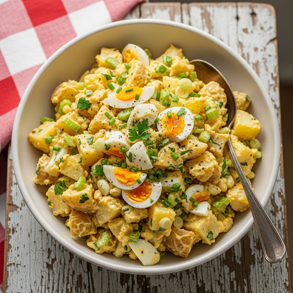Master the art of classic American potato salad with this in-depth guide covering preparation, ingredients, tips, and treasured serving ideas.