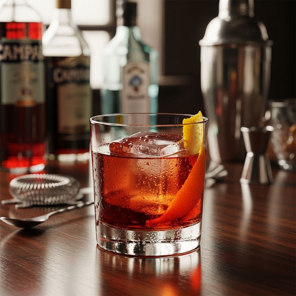 Discover the story, recipe, and many creative twists on the classic Negroni cocktail, complete with expert tips and serving advice.