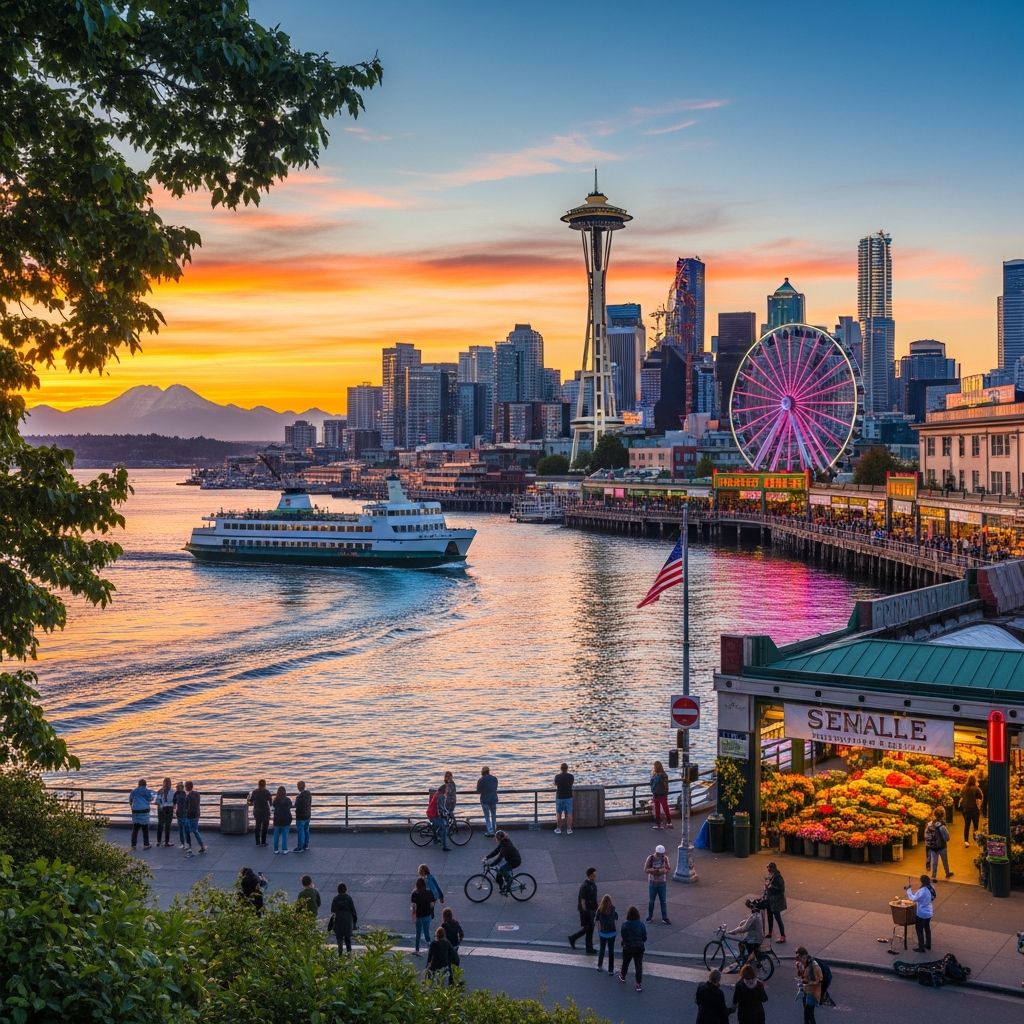 Explore Seattle with this comprehensive guide featuring iconic landmarks, hidden gems, outdoor adventures, vibrant neighborhoods, and local culture.