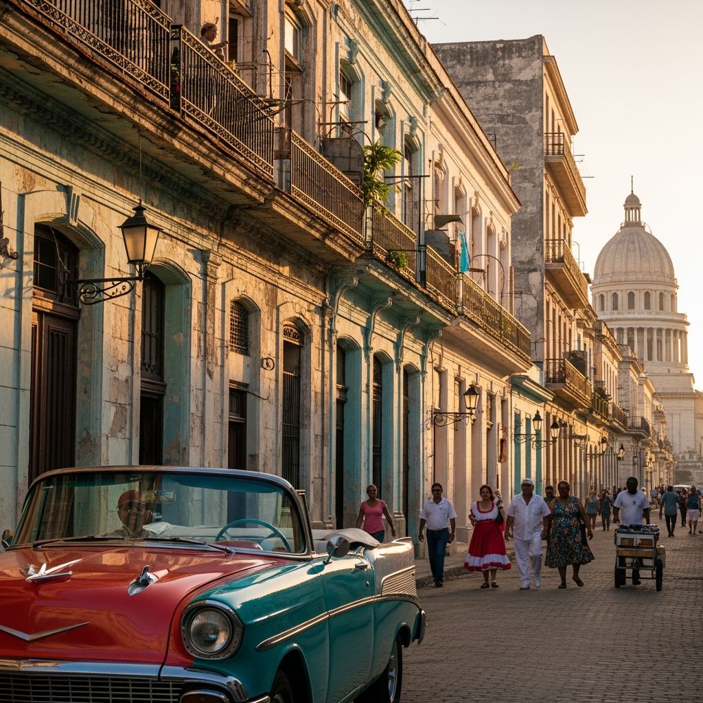 Get ready for Havana: essential tips on visas, money, safety, culture, transport, and embracing Cuba’s vibrant capital city.
