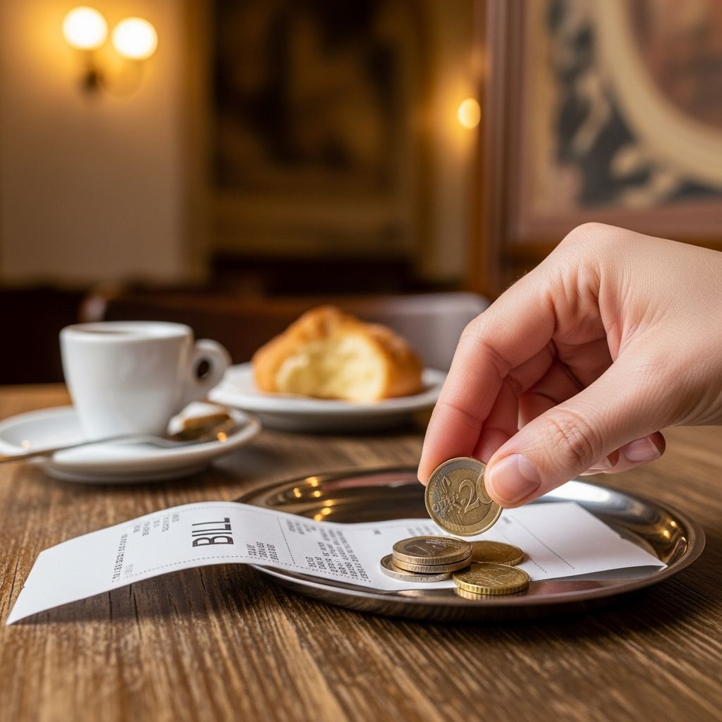 Understand tipping culture and the best practices for gratuity in restaurants, hotels, taxis, and tours across Italy.