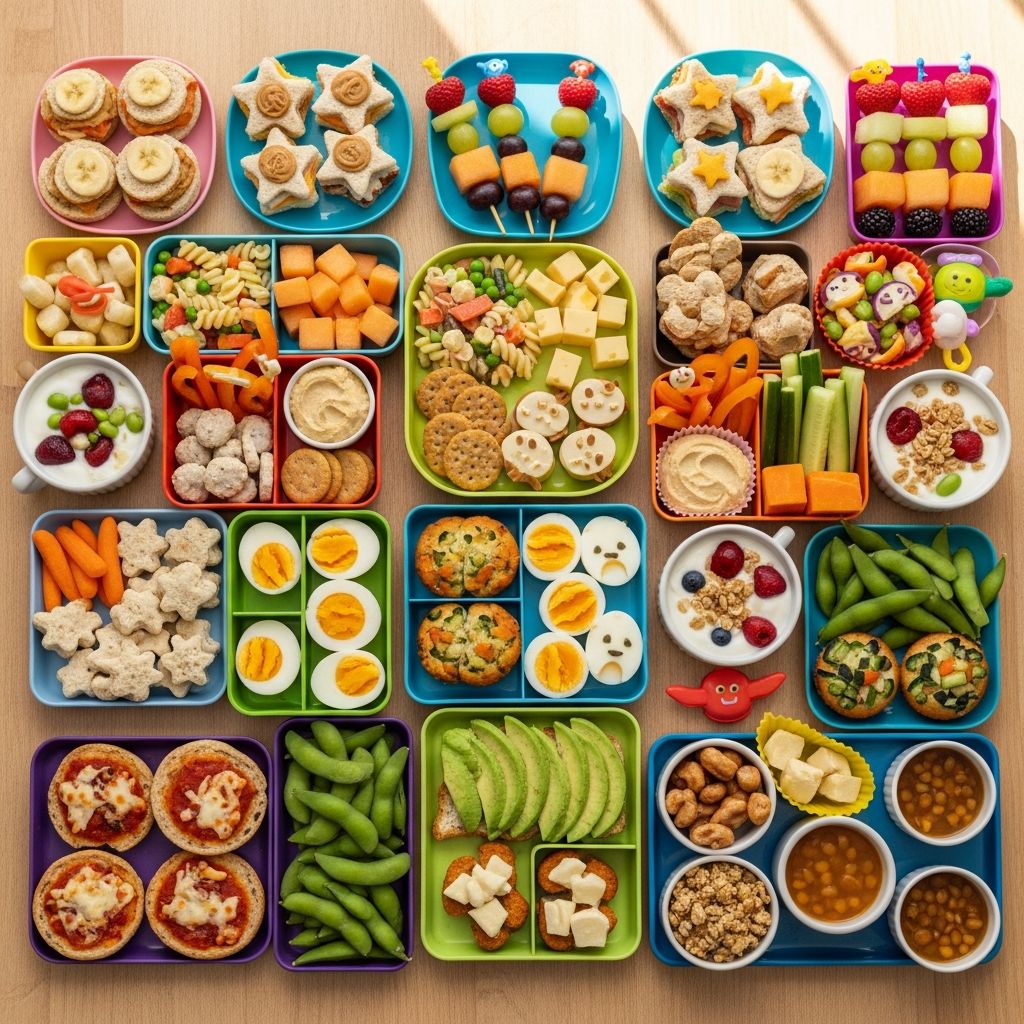 Easy, nutritious, and creative toddler lunch ideas to satisfy even picky eaters and make mealtime stress-free for busy parents.