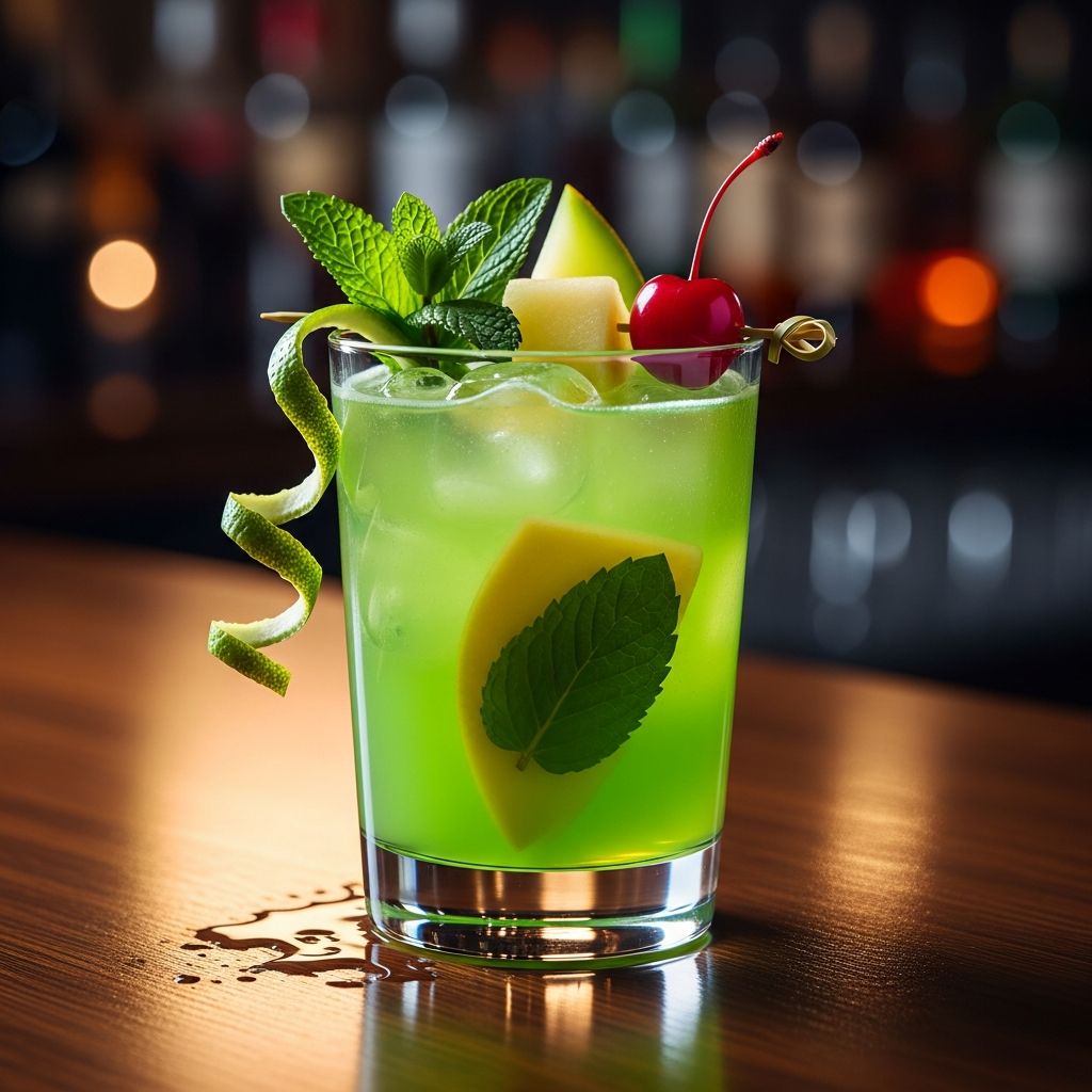 A neon-green, citrusy cocktail that packs a punch—discover Tokyo Tea’s origins, recipe, and tips for your next gathering.