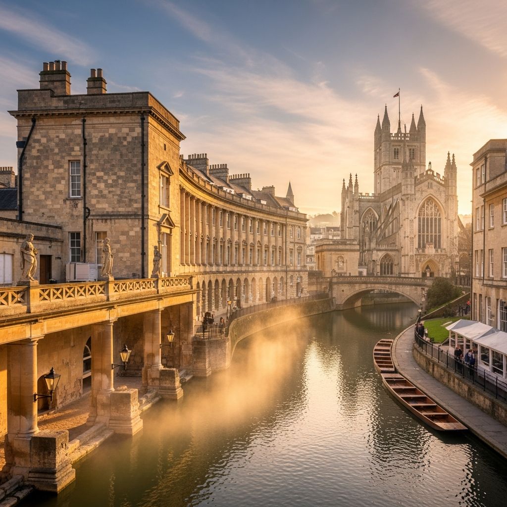 Discover Bath’s essential highlights, from ancient Roman baths to Georgian masterpieces, vibrant museums, and lively festivals.