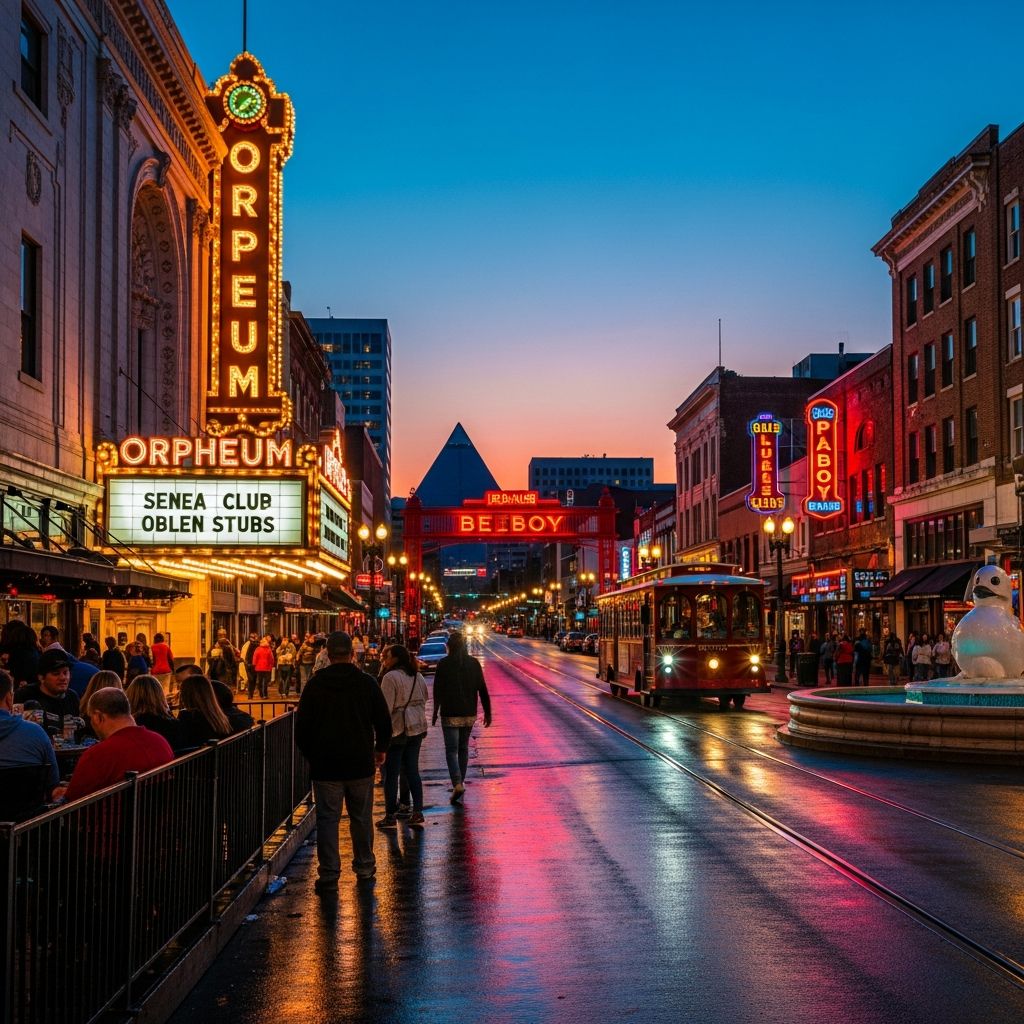 From legendary blues on Beale to riverfront views and soulful museums, explore Memphis' vibrant downtown and its can't-miss attractions.