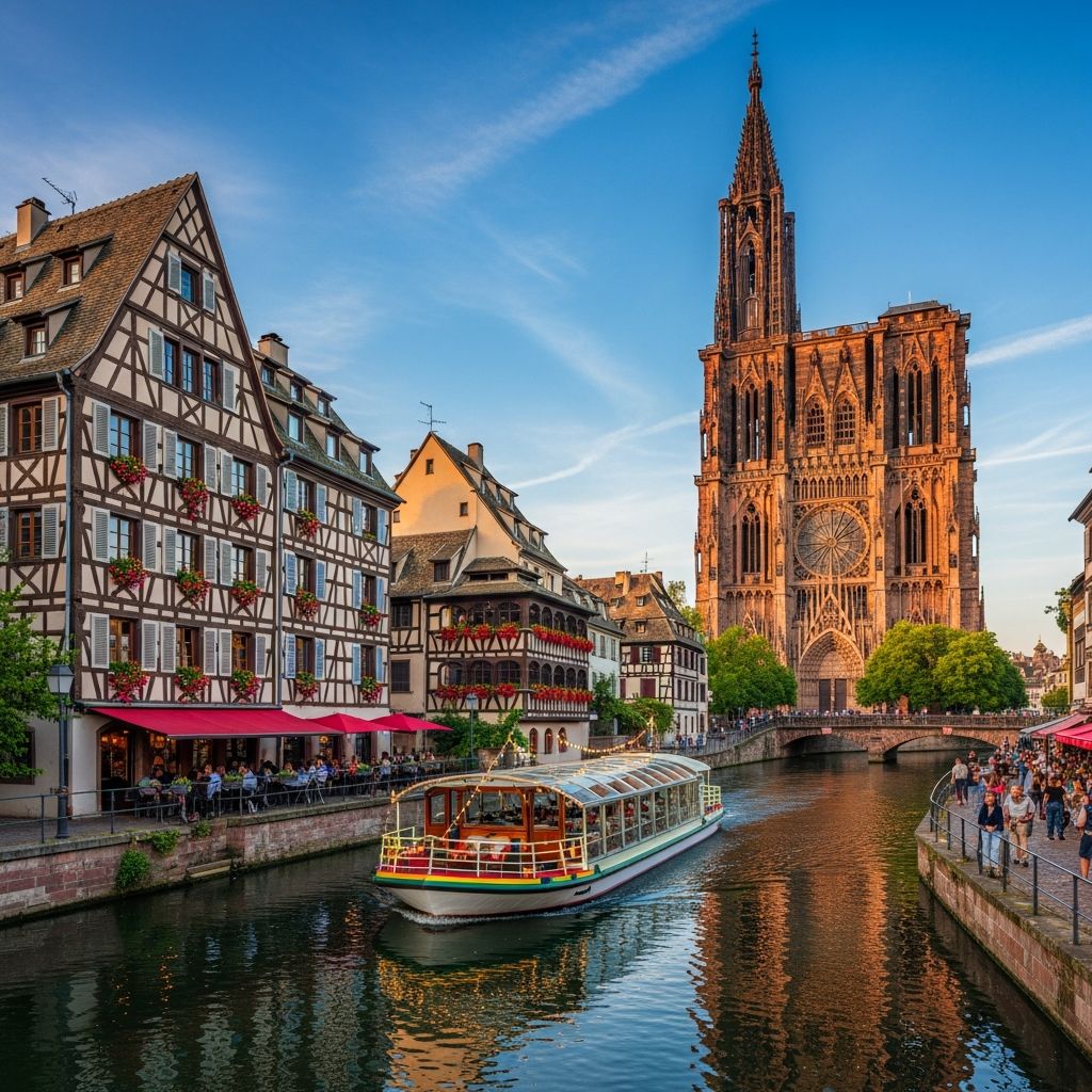 Discover Strasbourg with the ultimate local guide: cathedrals, heritage quarters, waterways, and more.