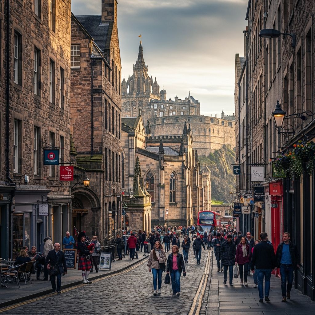Top 10 Things to See and Do Along Edinburgh’s Royal Mile Discover the rich history, vibrant culture, and unforgettable attractions that await you on Edinburgh’s iconic Royal Mile.