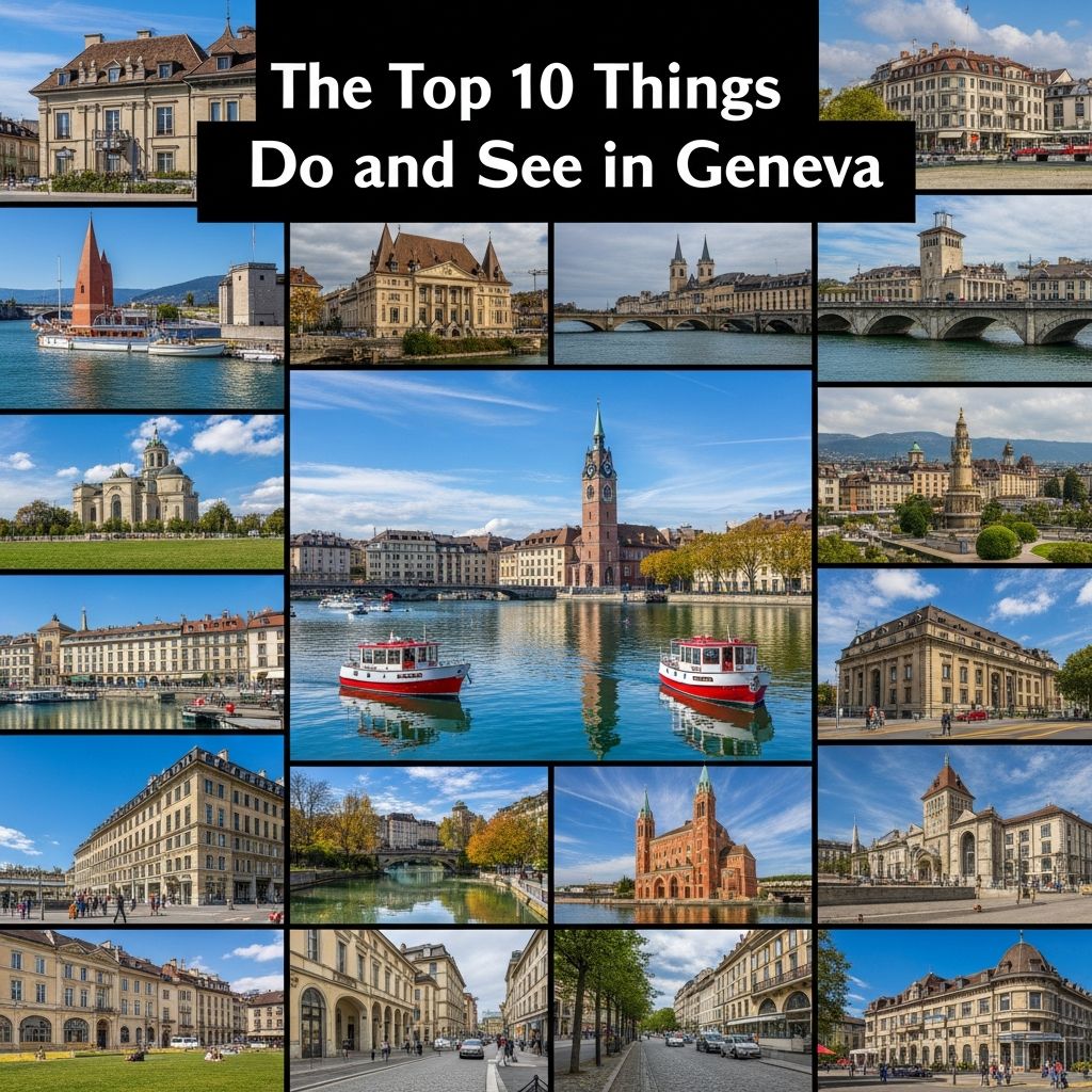 The Top 10 Things to Do and See in Geneva, Switzerland Explore Geneva's unmissable attractions: lakeside icons, historic old town, watchmaking heritage, and cultural treasures.