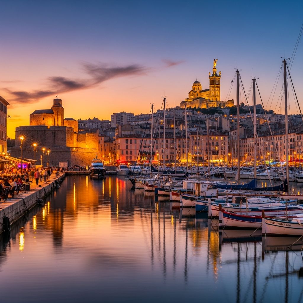 Experience the essence of Marseille with iconic landmarks, vibrant neighborhoods, Mediterranean landscapes, and cultural treasures.