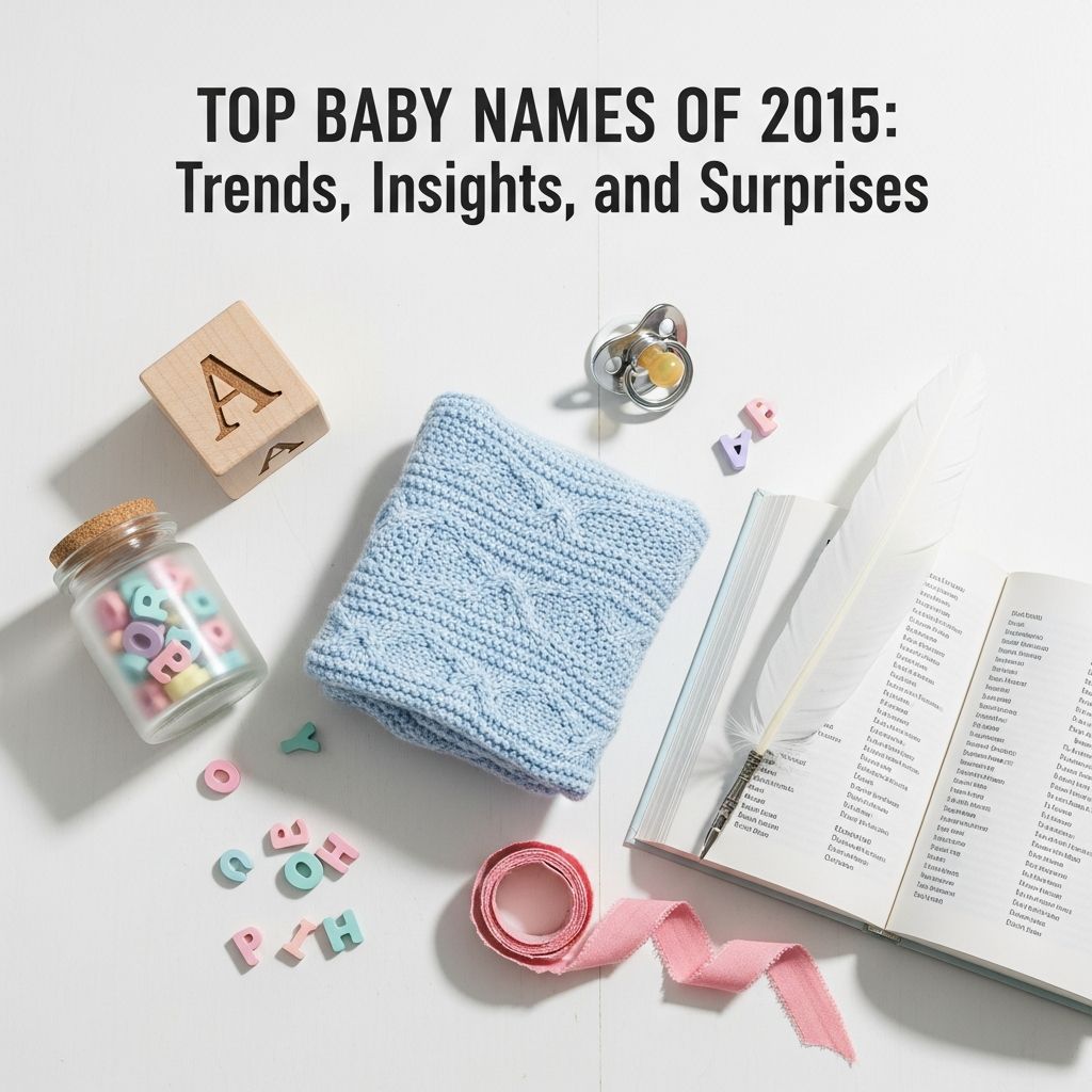 Discover the leading baby name choices of 2015, emerging trends, and naming inspirations for parents.