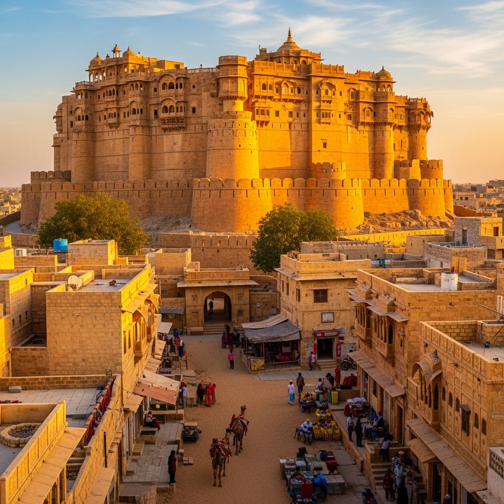 Top Things to Do in Jaisalmer: Essential Highlights of the Golden City Uncover the magic of Jaisalmer with iconic forts, epic desert safaris, intricate havelis, and soaring sandstone cenotaphs.