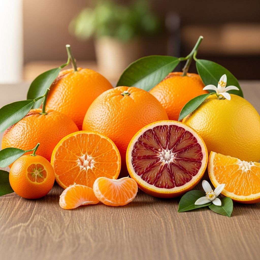 The Ultimate Guide to Orange Varieties: Types, Tastes, and Uses Dive into the world of oranges with an in-depth look at their varieties, flavors, and culinary uses.