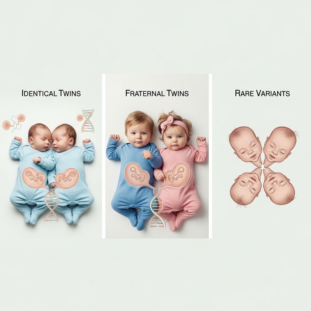 Learn about the fascinating range of twin types—from identical and fraternal to the truly rare—with insights into their genetics, development, and what makes each unique.