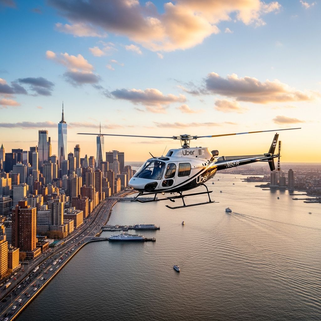 A Firsthand Guide to Flying Uber Copter from Manhattan to JFK A New York experiment in affordable, rapid helicopter travel: inside the full Uber Copter journey, logistics, and key tips.